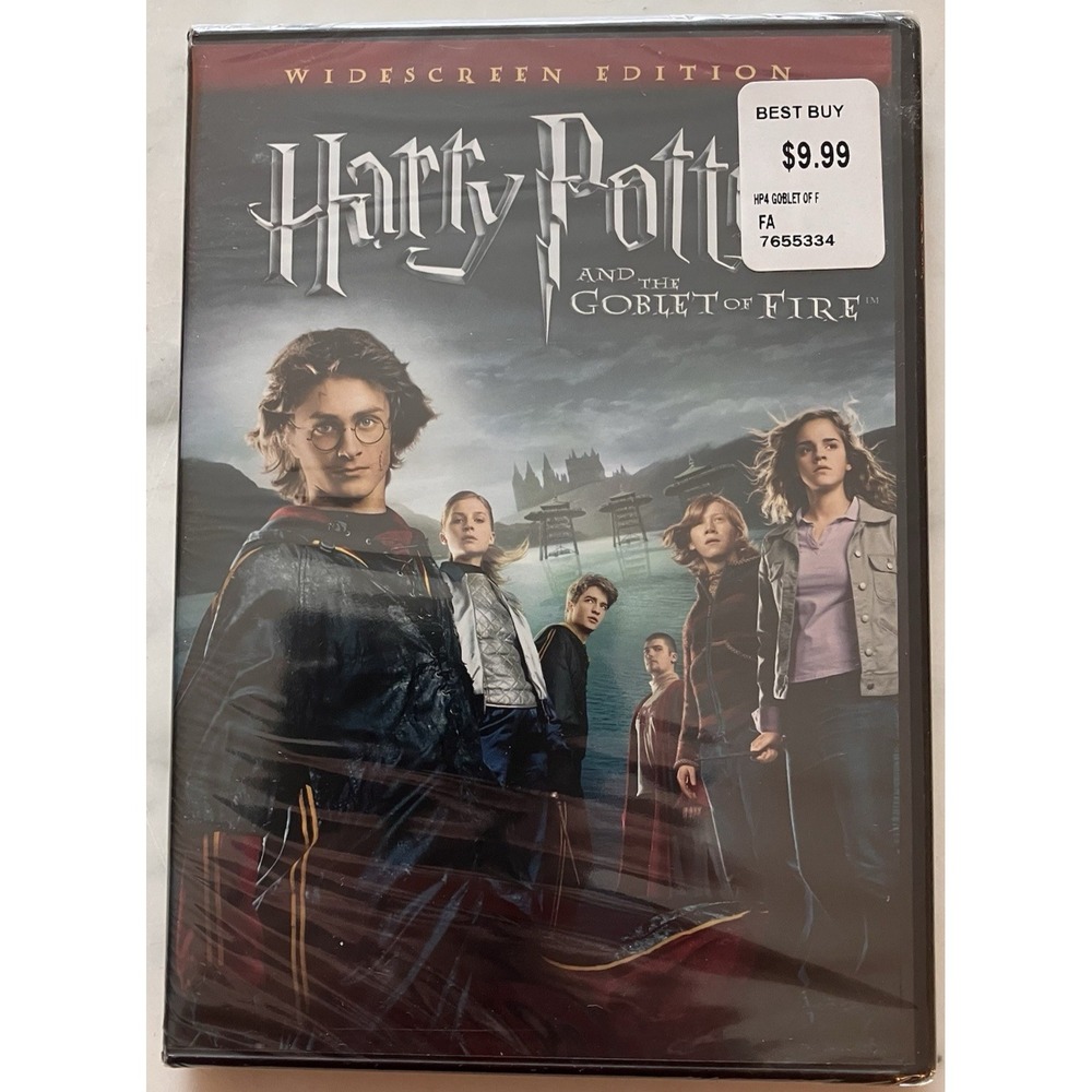 HARRY POTTER AND THE GOBLET OF FIRE DVD New Factory Sealed Widescreen